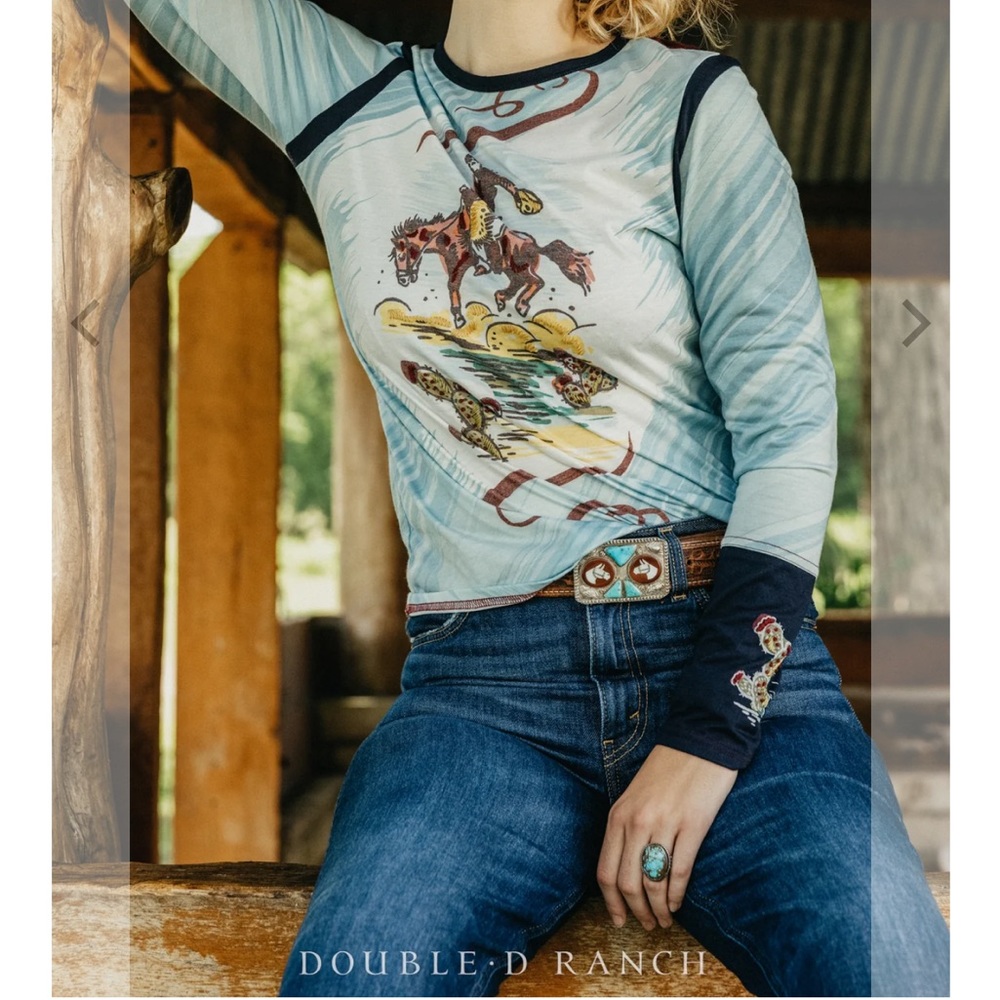 BRAND NEW DOUBLE D long sleeved shirt.